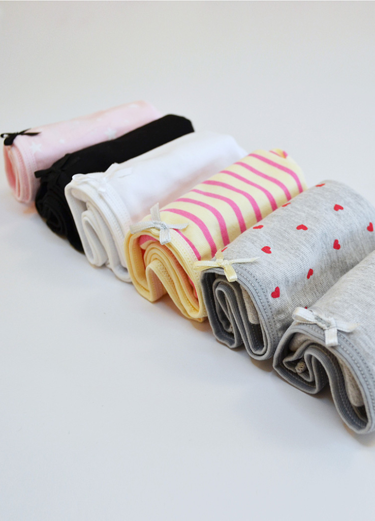 Stretch Cotton Panties - 6 Pack