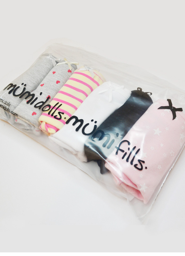 Stretch Cotton Panties - 6 Pack